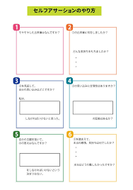 心の整理ノートに使えるセルフアサーションのワークシートを作りました アサーション ワークシート ティーチング