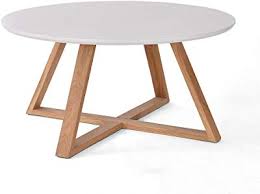 The table itself is made of sturdy wood, along with its round. Htu Solid Wood Coffee Table Modern Small Round Table Small Flat Living Room Coffee Table Small Coffee Table Sofa Side Amazon De Kuche Haushalt