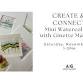CREATE & CONNECT: Mini Works on Paper with Ginette event image