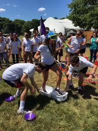 The following games work especially well with young children, but even adults will have fun with these games. Outrageous Team Building Relay Games Corporate Team Event