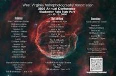 West Virginia Astrophotography Association 2026 Annual Conference