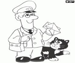 31 postman pat pictures to print and color. Postman Pat Coloring Pages Printable Games