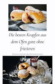 Faschingskrapfen Aus Dem Ofen Kuchentraum Purzelbaum Rezept Faschingskrapfen Krapfen Essen Und Trinken
