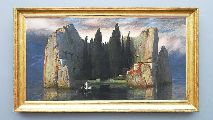 Isle of the Dead" by Arnold Böcklin - Art of the Macabre