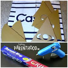 What's the best way to make a spaceship? Diy Cardboard Rocket Ship Capturing Parenthood