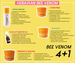 First night of using bee venom toner and bee venom emulsion will upload a new video after 1 week to see the results. Bee Venom Legasi Domas Bee Venom Skincare 4in1
