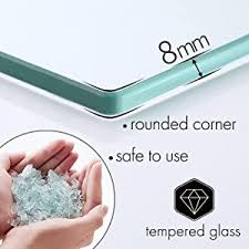 Free shipping on orders $35+. Kes Bathroom Glass Shelf With Aluminum Towel Bar And Rail Extra 8mm Thick Tempered Glass Rustproof Rectangular Storage Organizer Wall Mount Silver A4127a Amazon Co Uk Diy Tools