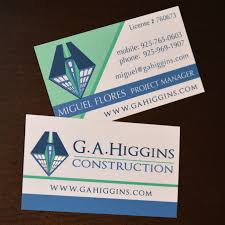 Search for construction business card with us. Higgins Business Card 360 Web Designs 360 Web Designs