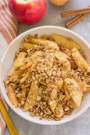 The mediterranean diet is a diet inspired by the eating habits of spain, italy, and greece in the 1960s. Healthy Apple Crisp The Clean Eating Couple