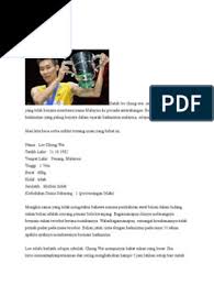 Datuk lee chong wei db pjn amn dcsm dspn (born 21 october 1982) is a former malaysian badminton player. Dato Lee Chong Wei