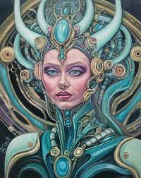 Poppies and daisies Painting by Nova Hill