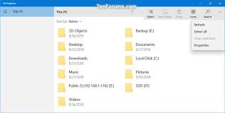 Files uwp is the explore file that windows 10 users have been waiting for years. Create File Explorer Uwp App Shortcut In Windows 10 Tutorials