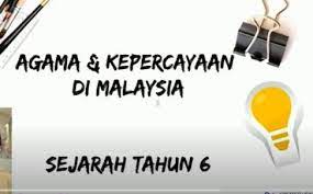 Kebebasan beragama sebagai asas hubungan etnik di malaysia. Sejarah Tahun 6 Unit 5 Agama Dan Kepercayaan Di Malaysia Quizizz
