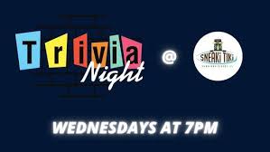 Register or buy tickets, price information. Wednesday Trivia At Sneaki Tiki Sneaki Tiki Restaurant And Bar Stuart 16 June 2021