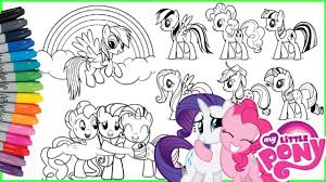 Savesave mewarnai kuda poni for later. Kuda Poni Mewarnai My Little Pony Coloring Book Pages Youtube