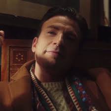 Chris Evans Cable Knit Sweater