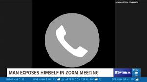 Man Exposes Self During Zoom Meeting Youtube