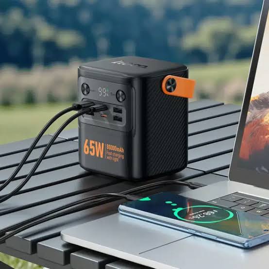 Hoco J152 Pro Tough PD65W 80000mAh Power Bank for Fast PD Charging with Powerful Charging - GadStyle BD