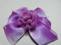 Accesorios Monos Y Flores Para El Cabello En Cinta Organza No 160 Manualidadeslahormiga Flores Para El Cabello Accesorios Para El Cabello Cintas