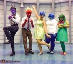 This post contains affiliate links and i will receive compensation when you click through and make a purchase. Diy Inside Out Family Costume