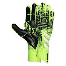 Negativschnitt für eine eng anliegende. Adidas Torwarthandschuhe Predator 20 Pro Precision To Blur Grun Schwarz Weiss Www Unisportstore De