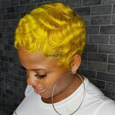 Black And Yellow Hair Style Pin On Hair Slayage