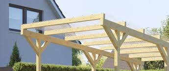 Holz lässt sich recht einfach und mit gängigen werkzeugen bearbeiten, aber auch werkstoffe wie kunststoff oder. Freistehender Holz Carport Rexowood Das Rexin Magazin