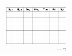 5 Day Schedule Template Elegant Free Printable 5 Day Monthly Calendar 2018 Template In 2020 Weekly Calendar Template Blank Calendar Template Calendar Template