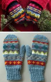 If you're a relatively new knitter, you might be daunted about the idea of knitting gloves, but don't worry… our collection of over 40 patterns include a. Free Knitting Pattern For Scrap Mittens Knitted Mittens Pattern Mittens Pattern Hand Knit Mittens