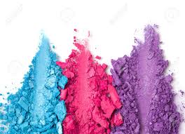 For example, pink is a tint of red. A Broken Plastic Pink Proton Purple And Blue Eye Shadow Make Stock Photo Picture And Royalty Free Image Image 122591594