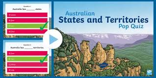 Memorize the states and capital pairs of the united states. Australian States And Territories Powerpoint Pop Quiz