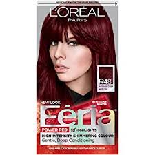 Whether you prefer dark red or some subtle highlights of auburn, you will still look beautiful. Amazon Com L Oreal Paris Feria Multi Faceted Shimmering Permanent Hair Color R48 Red Velvet Intense Deep Auburn Pack Of 1 Hair Dye Chemical Hair Dyes Beauty