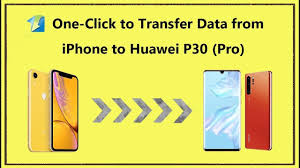 One Click To Transfer Data From Iphone To Huawei P30 Pro Huawei Data Iphone