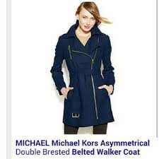Genuine michael kors women asymmetrical belted coat size xl rrp £225. Buy Michael Michael Kors Asymmetrical Belted Coat Up To 64 Off
