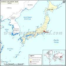Scheme and satellites photos view; Where Is Tokyo Location Of Tokyo In Japan Map