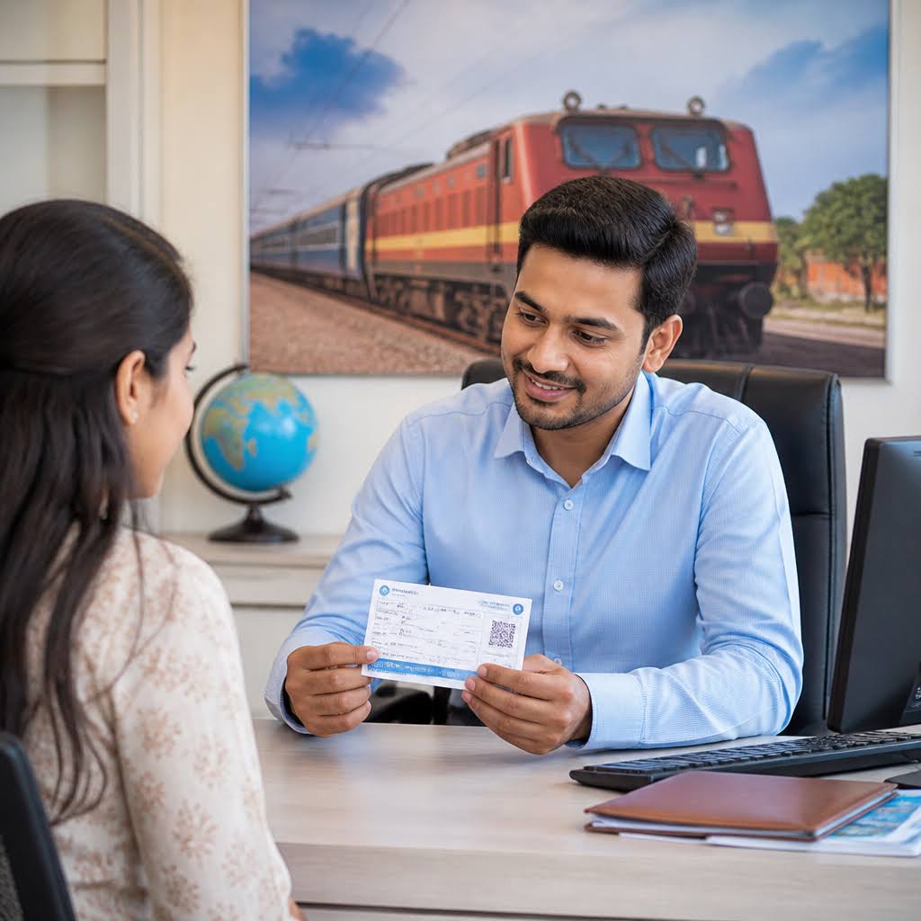 Train Ticket Booking in Sector 43 product image
