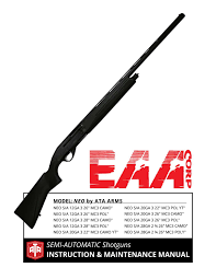 Ata Arms Neo Shotgun By Eaa Corp Issuu