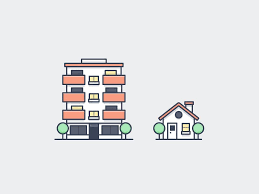 Housing Icons Flat Design Icons Web Graphic Design Flat Design Illustration