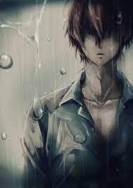Sad anime boy crying in the rain. Anime Dark Rain Of Feels Anime Crying Anime Boy Crying Diabolik Lovers Ayato