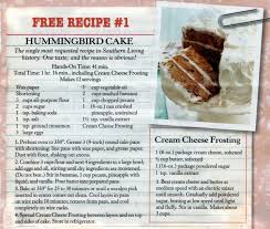 In this southern classic, bananas and crushed pineapple moisten a spiced cake sweetened with brown sugar and studded with pecans, and then whole the cake is coated in perfect cream cheese. Hummingbird Cake Recipe Banana Pineapple Cake With Cream Cheese Frosting Click Americana