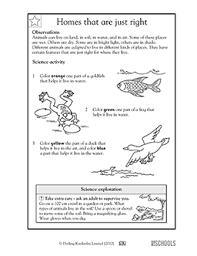 Kindergarten Science Worksheets Word Lists And Activities Greatschools
