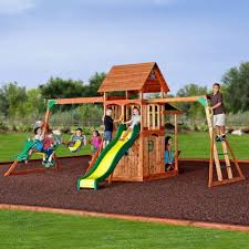 Diy backyard games, how to's and flashlight scavenger hunt, download this free printable pack for an outdoor night time adventure. Backyard Discovery Saratoga Cedar Swing Play Set Sam S Club
