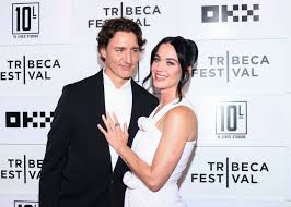 Katy Perry Wows in a Plunging Brown Bikini With a Keyhole Cutout During Beach Day With Justin Trudeau