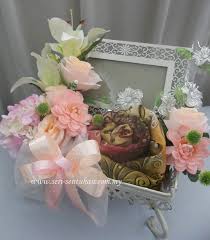 Gubahan hantaran bp012 bhg 2. Pakej Pelamin Mini Pelamin Buaian Berendoi Gubahan Hantaran Gubahan Hantaran Pink Peach