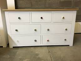 Beautiful Chest Of Drawers Painted White With A Solid Oak Top Cobwebs Furniture Company Chest Of Drawers Furniture Companies Drawers