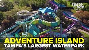 Adventure Island Tampa Bay S Largest Waterpark Taste And See Tampa Bay Youtube