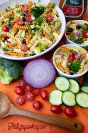 The Best Ever Italian Dressing Pasta Salad Recipe Philly Jay Cooking Pasta Salad Recipes Italian Dressing Pasta Salad Pasta Salad