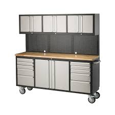 Ultimate Storage 72in Garage Workstation Trolley Homebase Workstation Storage Kitchen Remodel Small