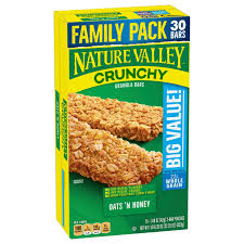 Want to use it in a meal plan? Nature Valley Oats N Honey Crunchy Granola Bars Family Pack Shop Granola Snack Bars At H E B