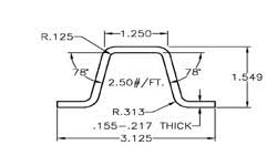 Fence Rails Posts Pickets Stiffeners Johnson Brothers Metal Forming Co